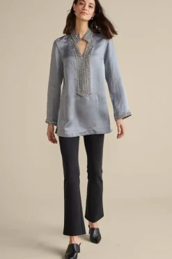 Outlet Soft Surroundings Icon Colette Tunic MoroccanEmbellishment