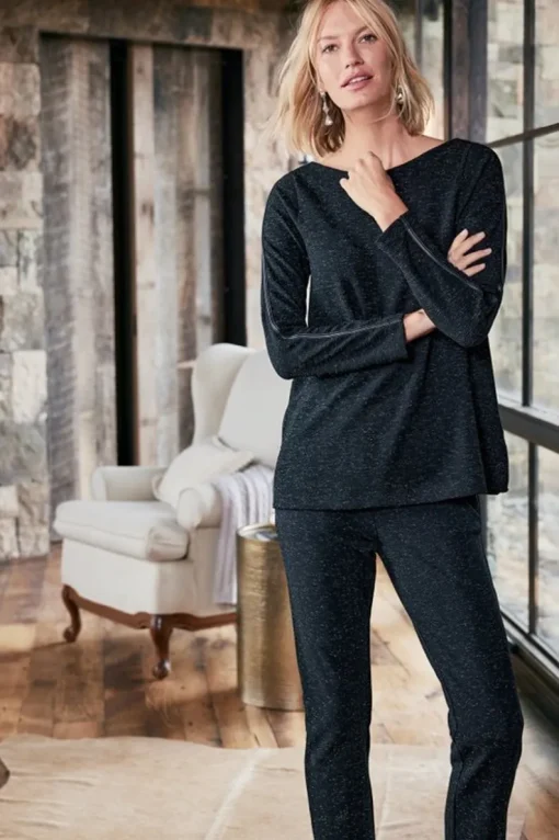 Sale Soft Surroundings Janae Top Black