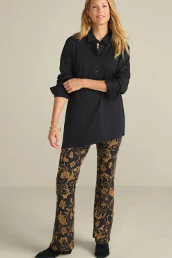 Best Soft Surroundings Jeanne Asymmetrical Tunic Black