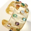 Hot Soft Surroundings Jemma Crystal Cuff Gold