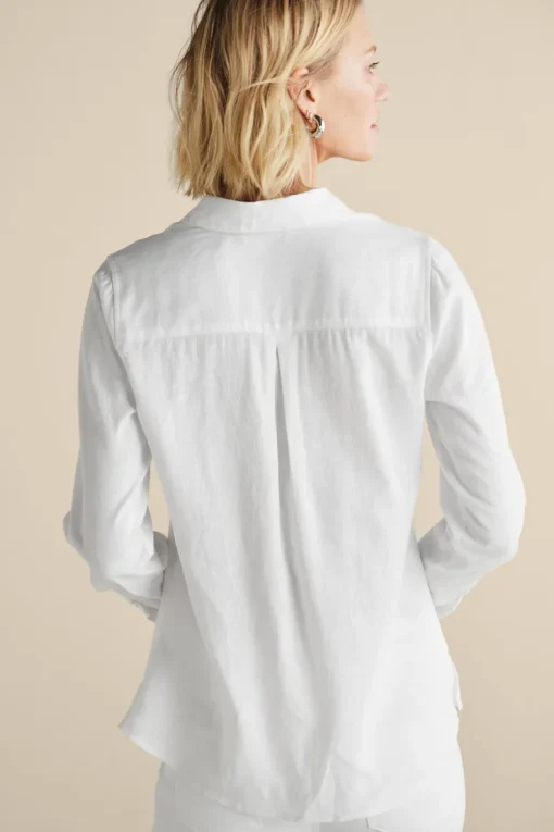 Fashion Soft Surroundings Jordan Linen Blend Shirt