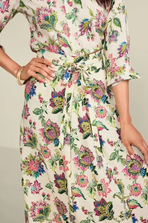 New Soft Surroundings Jordan Linen Blend Skirt IpanemaFlowers