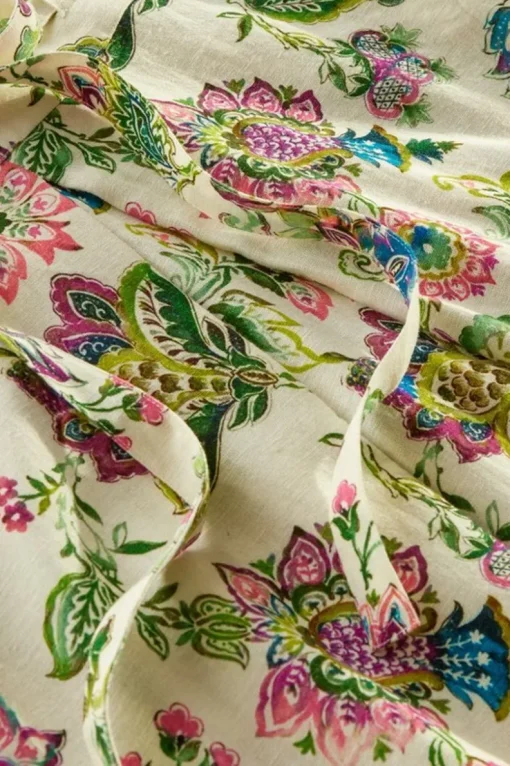 New Soft Surroundings Jordan Linen Blend Skirt IpanemaFlowers