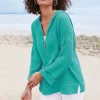 Sale Soft Surroundings Kemia Gauze Hoodie