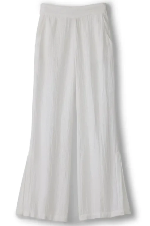 Best Soft Surroundings Khulani Wide Leg Gauze Pants
