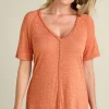 Online Soft Surroundings Lainey Slub Tee