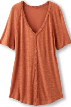 Online Soft Surroundings Lainey Slub Tee