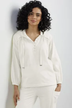 Fashion Soft Surroundings Lanai Hoodie BayLeaf