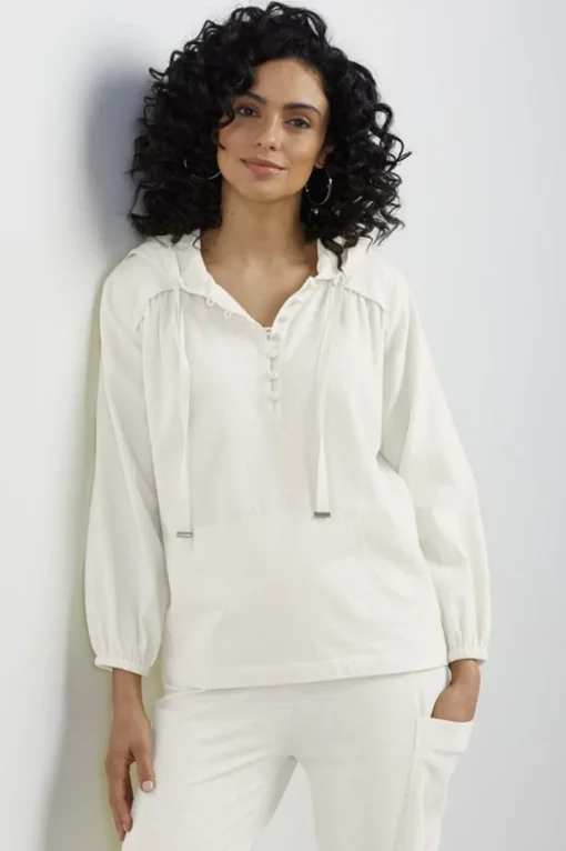 Fashion Soft Surroundings Lanai Hoodie BayLeaf