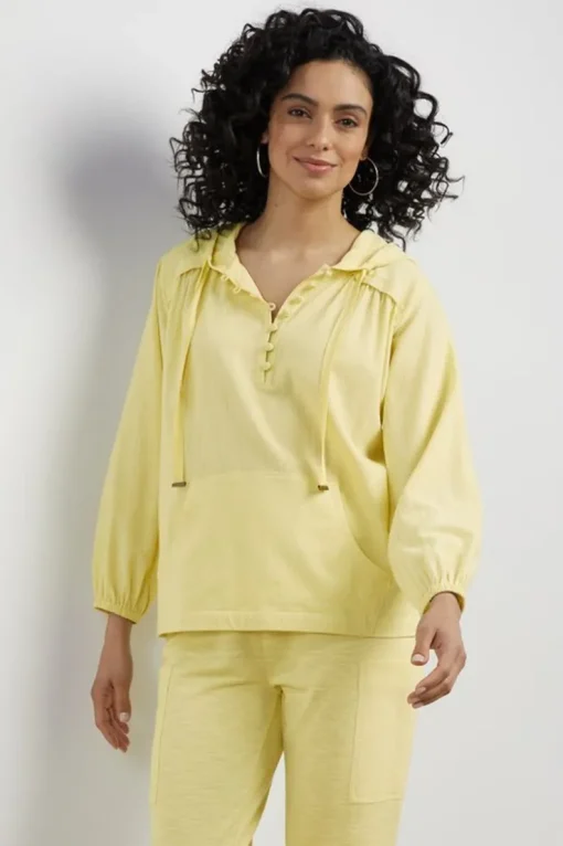 Fashion Soft Surroundings Lanai Hoodie BayLeaf