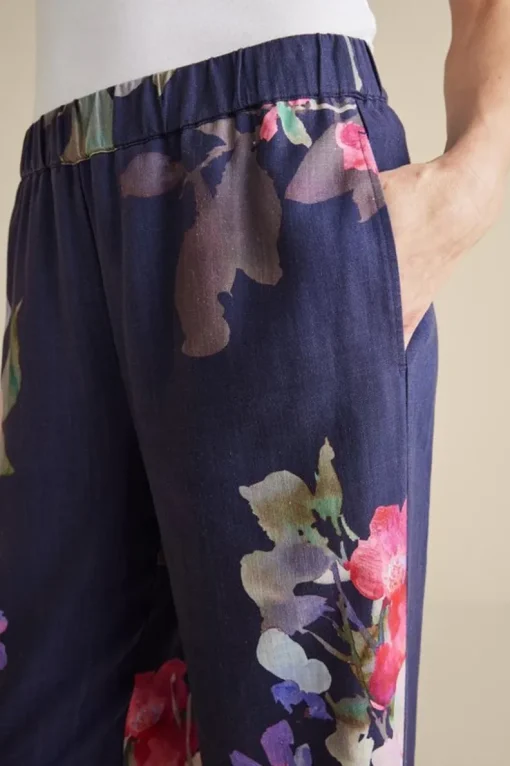 Hot Soft Surroundings Lizette Wide-Leg Pant