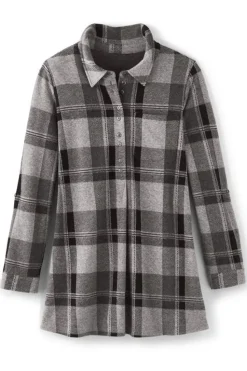 Fashion Soft Surroundings Mad About Plaid Top