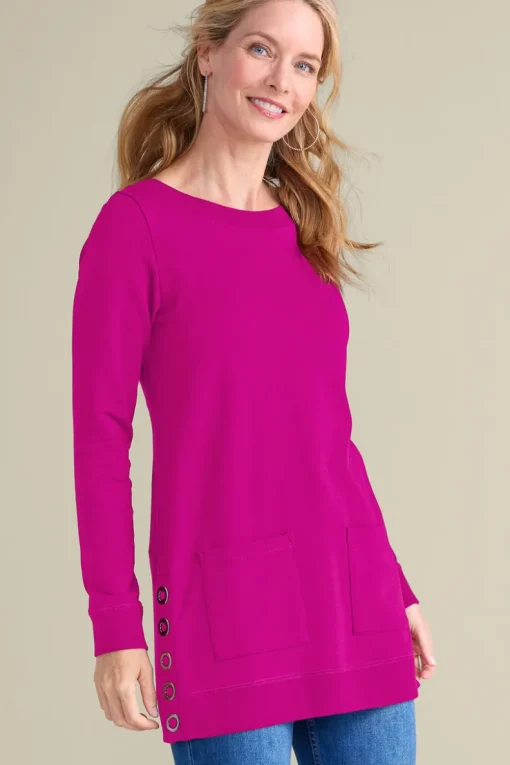 Online Soft Surroundings Make It Snappy Pullover