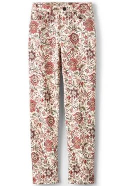 New Soft Surroundings Manisha Straight Leg Jeans DesertJacobean