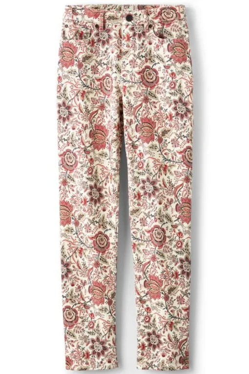 New Soft Surroundings Manisha Straight Leg Jeans DesertJacobean