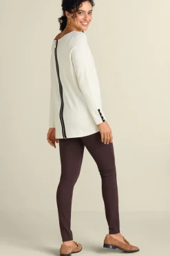 Clearance Soft Surroundings Margulies Tunic Sweater IvoryPearl