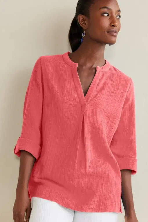 Clearance Soft Surroundings Marley Gauze Tunic