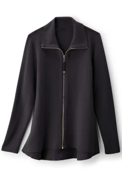 Discount Soft Surroundings Meria Zip Cardi