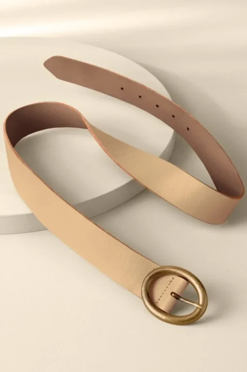 Clearance Soft Surroundings Monaco Leather Belt
