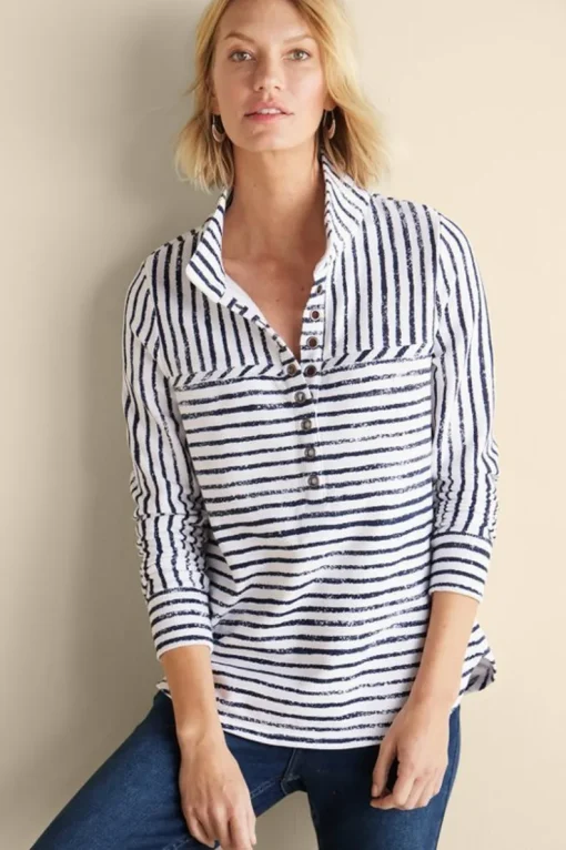Online Soft Surroundings Neera French Terry Tunic
