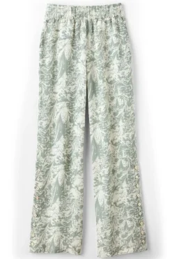 Fashion Soft Surroundings Oceo Gauze Wide-Leg Pants