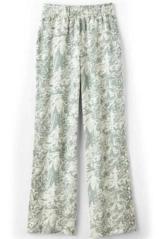 Fashion Soft Surroundings Oceo Gauze Wide-Leg Pants