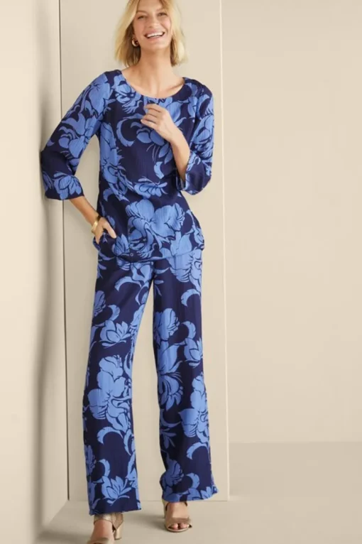 Fashion Soft Surroundings Oceo Gauze Wide-Leg Pants