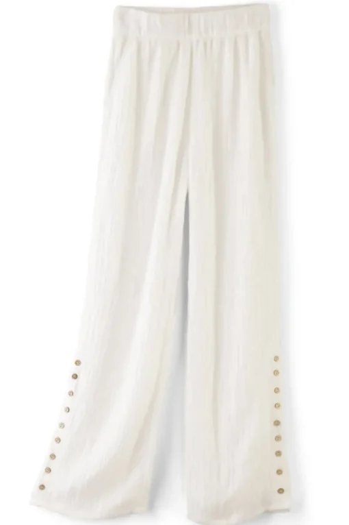 Fashion Soft Surroundings Oceo Gauze Wide-Leg Pants