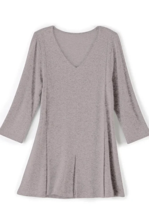 Hot Soft Surroundings Ophelia Tunic HeatherGrey