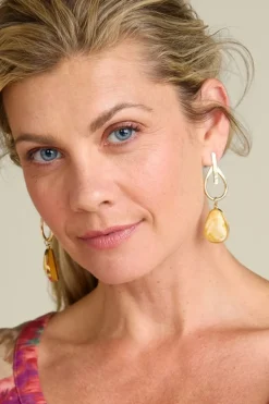 Best Soft Surroundings Ora Drop Earrings Goldenrod