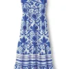New Soft Surroundings Pari Maxi Dress PerissaScarf