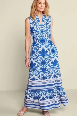 New Soft Surroundings Pari Maxi Dress PerissaScarf