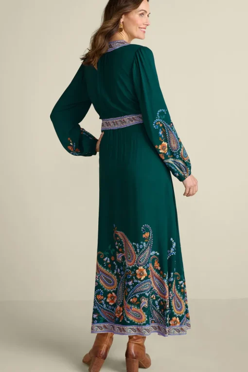 Clearance Soft Surroundings Parry Maxi Dress TuscanScarf
