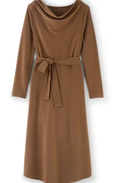 Hot Soft Surroundings Paula Dress CocoaBrown