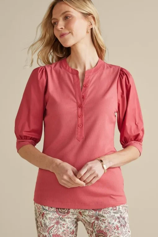 Best Soft Surroundings Raylee Knit Pullover Rose