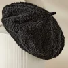 Online Soft Surroundings Remi Boucle Beret Black