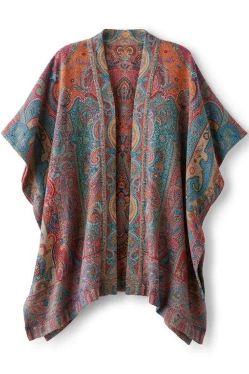 Online Soft Surroundings Rhea Woven Kimono Wrap Multi