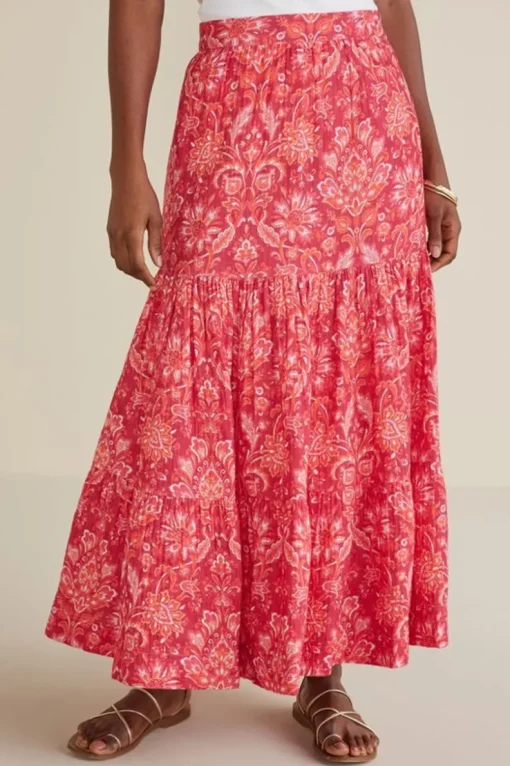 Best Soft Surroundings Ruari Gauze Maxi Skirt