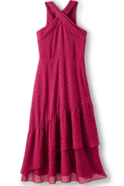 Fashion Soft Surroundings Sanna Sparkling Maxi Dress Sangria