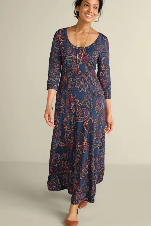 Best Soft Surroundings Santiago 3/4 Sleeve Dress