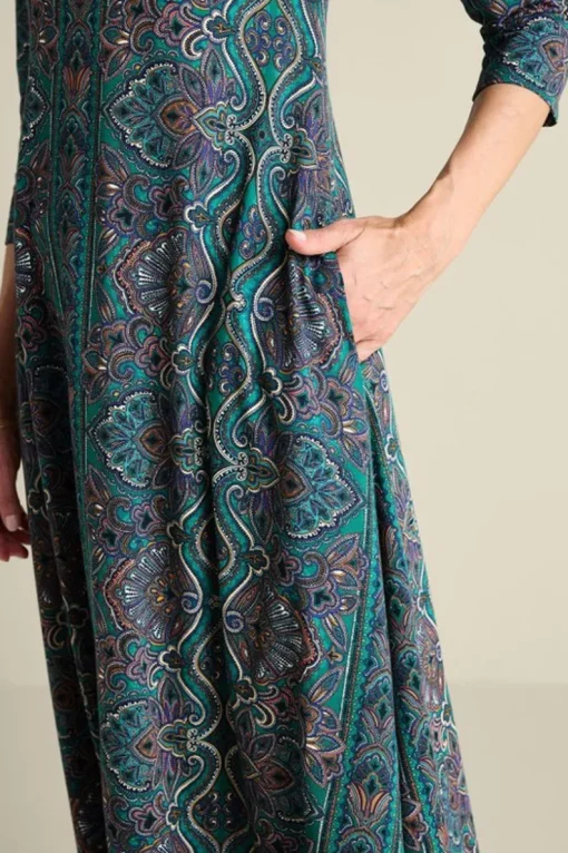 Best Soft Surroundings Santiago 3/4 Sleeve Dress