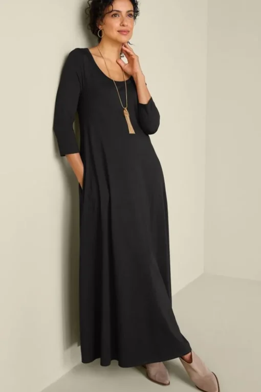Best Soft Surroundings Santiago 3/4 Sleeve Dress