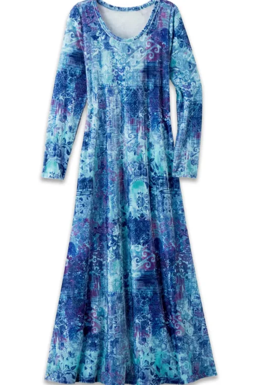 Best Soft Surroundings Santiago Stretch Velvet Dress
