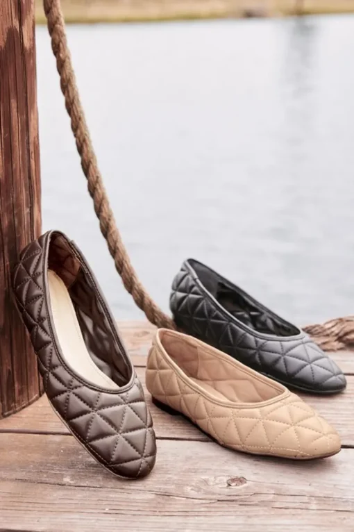 Best Soft Surroundings Schutz Arissa Quilted Ballet Flat