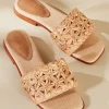 Best Soft Surroundings Schutz Ayla Raffia Slides Perola