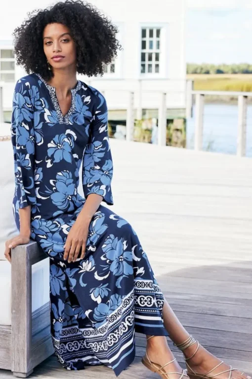 New Soft Surroundings Sedona Maxi Dress