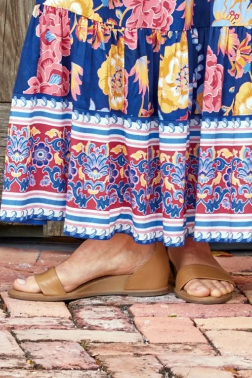 Fashion Soft Surroundings Seychelles Honeysuckle Sandal