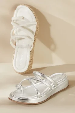 Discount Soft Surroundings Seychelles Rule The World Strappy Slide