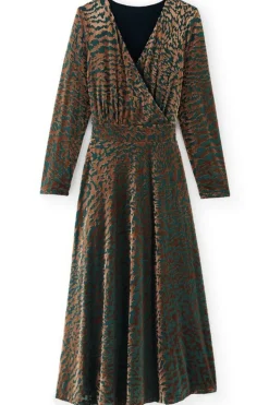 Discount Soft Surroundings Shae Dress MultiAnimal