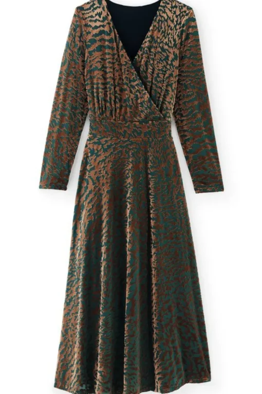 Discount Soft Surroundings Shae Dress MultiAnimal